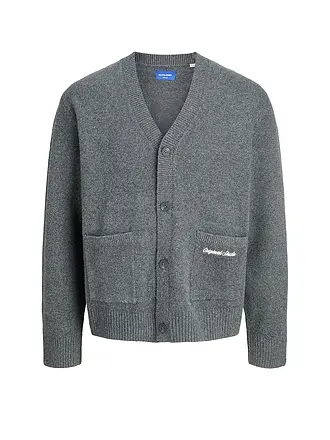 JACK & JONES | Strickjacke JORNORREBRO | grau